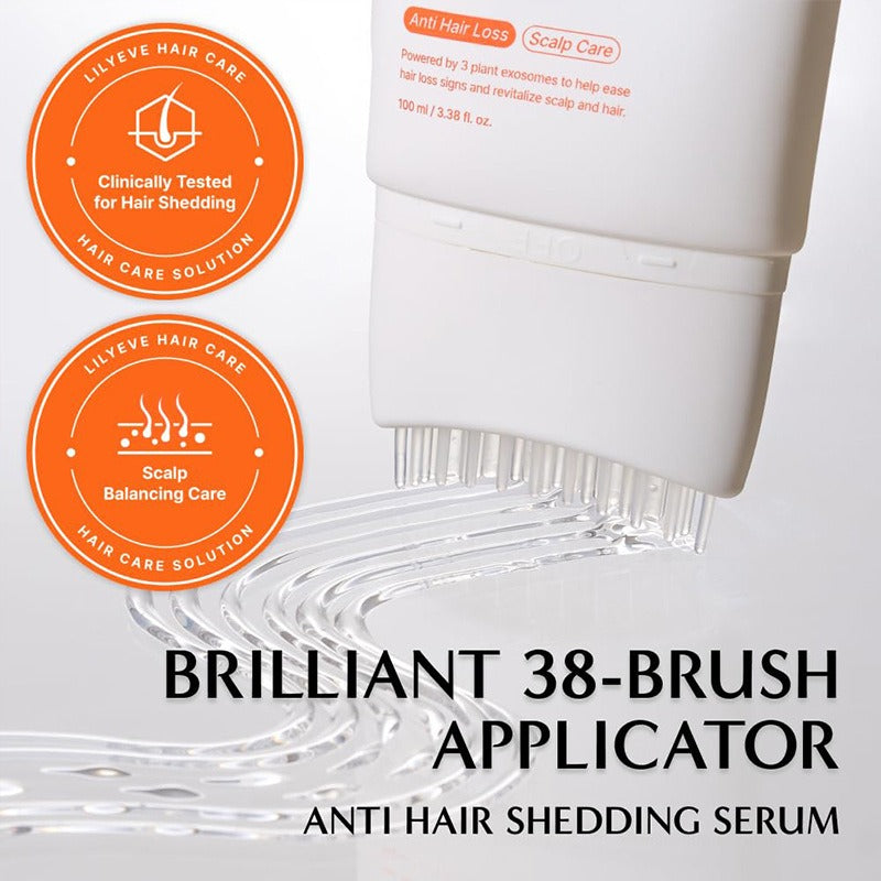 Hair Growth Serum with Massage Brush Applicator