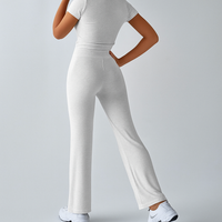 SNWY Women’s Two Piece Lounge Set – Soft Short Sleeve Top & Pants | Casual Loungewear Outfit