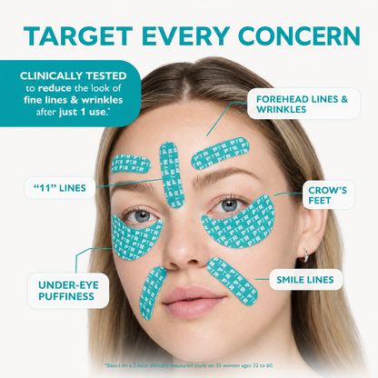 Peptide Skinjection Peptide Infused Face + Eye Tape