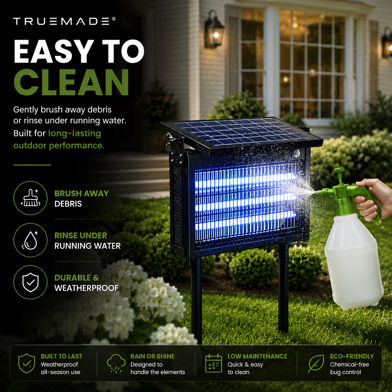 TRUEMADE™ Outdoor Solar Bug Zapper