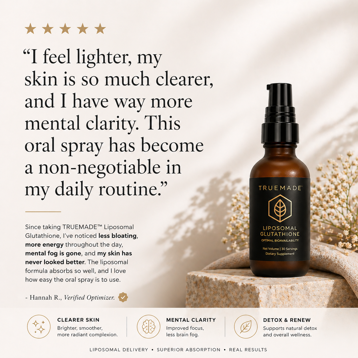 TRUEMADE™ Liposomal Glutathione