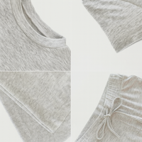 SNWY Women’s Two Piece Lounge Set – Soft Short Sleeve Top & Pants | Casual Loungewear Outfit